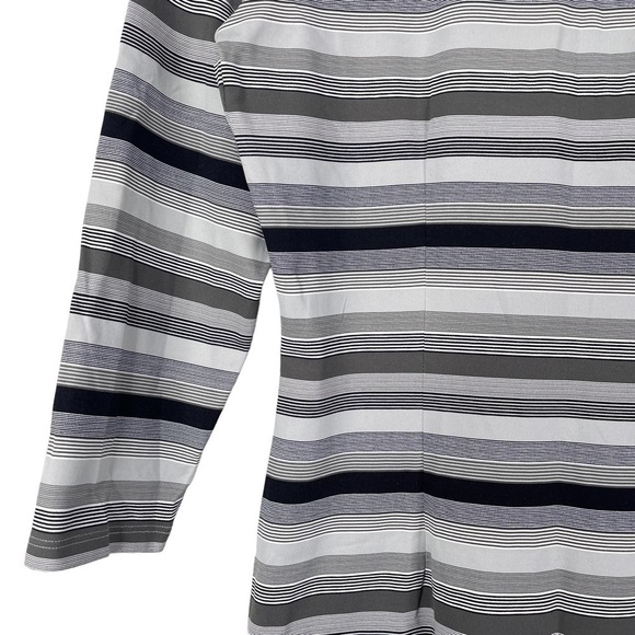 J McLaughlin Dress Womens Small Catalina Cloth Stripe Print Casual Coastal Beach - Picture 8 of 12
